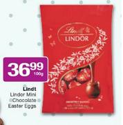 Lindt Lindor Mini Chocolate Easter Eggs-100g