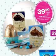 Sally Williams Melk/Donkersjokolade Eler Met Nougat-110g