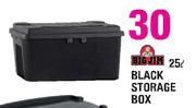 Big Jim Black Storage Box-25L