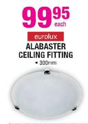Eurolux Alabaster Ceiling Fitting-300mm Each