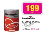 Homestead 5L Gloss Enamel-Each