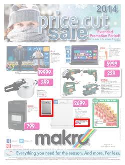 Makro : Price Cut Sale (18 May - 30 Jun 2014), page 1