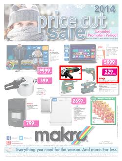 Makro : Price Cut Sale (18 May - 30 Jun 2014), page 1
