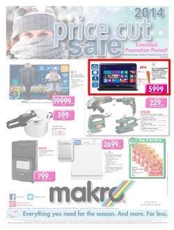 Makro : Price Cut Sale (18 May - 30 Jun 2014), page 1