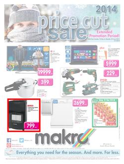 Makro : Price Cut Sale (18 May - 30 Jun 2014), page 1