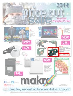 Makro : Price Cut Sale (18 May - 30 Jun 2014), page 1