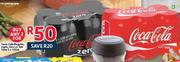Coca-Cola Regular, Light, Zero Or Tab Cans-2x6x330Ml