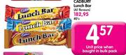 Cadbury Lunch Bar(Cadbury Lunch Bar(All Flavours)-40's Pack