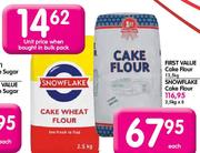 Snow Flake Cake Flour-2.5kgx8
