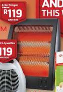 Aim 2-Bar Halogen-Heater