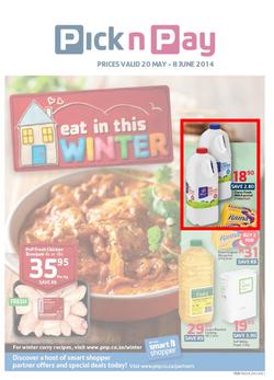 Pick N Pay WC : Winter (20 May - 8 Jun 2014), page 1