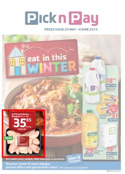 Pick N Pay WC : Winter (20 May - 8 Jun 2014), page 1