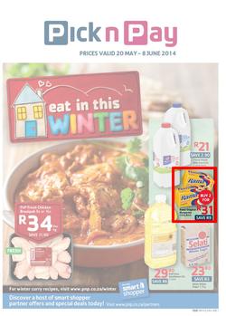 Pick N Pay Inland : Winter (20 May - 8 Jun 2014), page 1