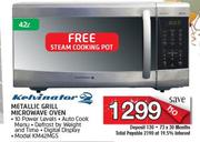 Kelvinator 42L Metallic Grill Microwave Oven KM42MGS