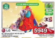 LG 42" Volle HD 3D LED TV 42LA6130