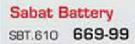 Sabat Battery SBT 610
