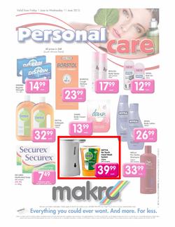 Makro : Personal Care (1 Jun - 11 Jun), page 1