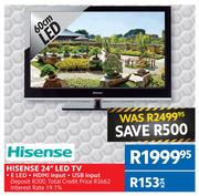 Hisense 24" 60cm LED TV