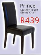 Prince Leather Touch  Dining Chair