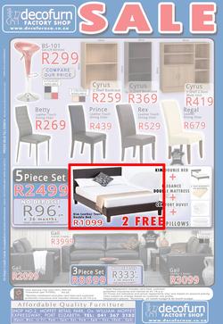 Decofurn Port Elizabeth : Sale (Valid until 2 Jun 2014), page 1