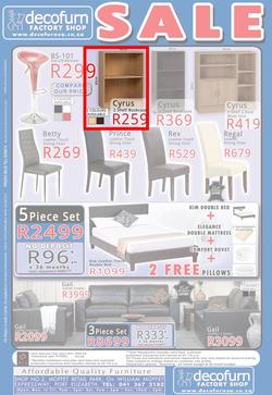 Decofurn Port Elizabeth : Sale (Valid until 2 Jun 2014), page 1
