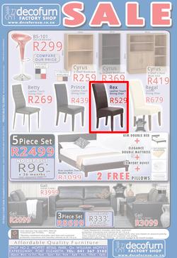 Decofurn Port Elizabeth : Sale (Valid until 2 Jun 2014), page 1