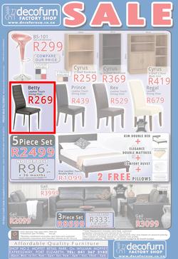 Decofurn Port Elizabeth : Sale (Valid until 2 Jun 2014), page 1