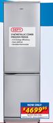 Defy 316Ltr Metallic Combi Freezer Fridge