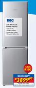 KIC 238Ltr Metallic Combi Fridge