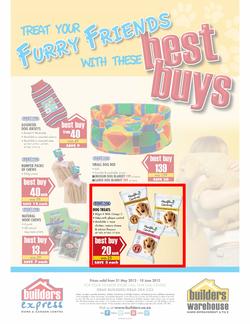 Builders Warehouse : Treat Your Furry Friends (31 May - 10 June), page 1