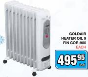 Goldair 9 Fin Heater Oil GOR-900