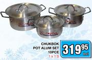 Chukbok Pot Alum Set 10Pce-1x1's