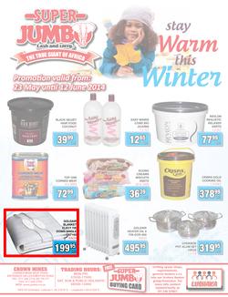 Jumbo Cash & Carry Crown Mines : (23 May - 12 June 2014), page 1