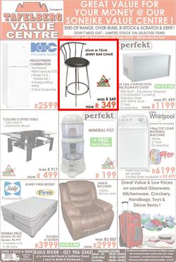 Tafelberg Furnishers Kuils River : (Valid until 28 May 2014), page 1