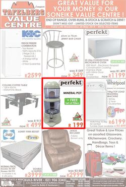 Tafelberg Furnishers Kuils River : (Valid until 28 May 2014), page 1