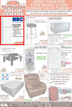 Tafelberg Furnishers Kuils River : (Valid until 28 May 2014), page 1