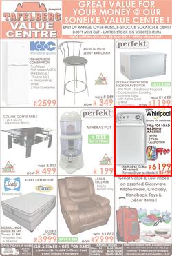 Tafelberg Furnishers Kuils River : (Valid until 28 May 2014), page 1