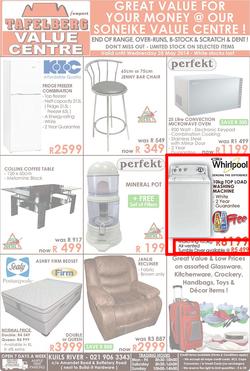 Tafelberg Furnishers Kuils River : (Valid until 28 May 2014), page 1