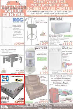 Tafelberg Furnishers Kuils River : (Valid until 28 May 2014), page 1