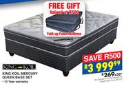  King Koil Mercury Queen Base Set