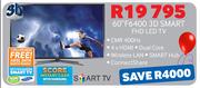 Samsung 60" F6400 3D Smart FHD LED TV