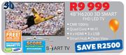 Samsung 48" H6200 3D Smart FHD LED TV