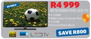 Samsung 40" EH5000 FHD LED TV