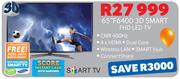 Samsung 65" F6400 3D Smart FHD LED TV