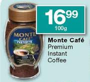 Monte Cafe Premium Instant Coffee-100g