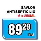 Savlon Antiseptic Liq-6x250ml