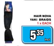 Hair Nova Yaki Braids-Each