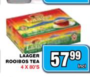 Laager Rooibos Tea-4x80's