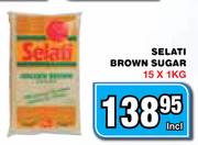 Selati Brown Sugar-15x1kg