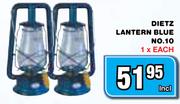 Dietz Lantern Blue No.10-Each